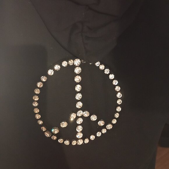 TWISTED HEART AMERICA 3 PIECE SWAVORSKI CRYSTAL Y2K VINTAGE - Picture 13 of 14